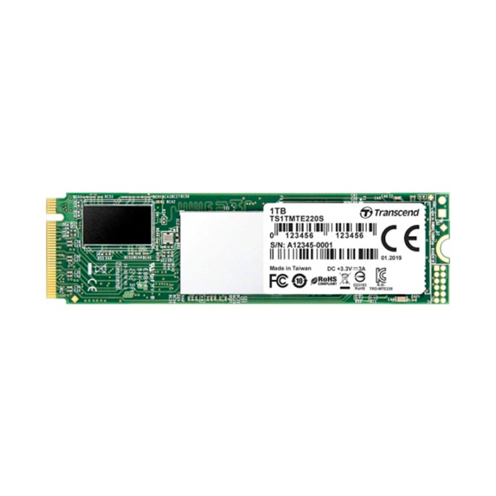 SSD накопитель Transcend MTE220S M.2 2280 1 ТБ (TS1TMTE220S)