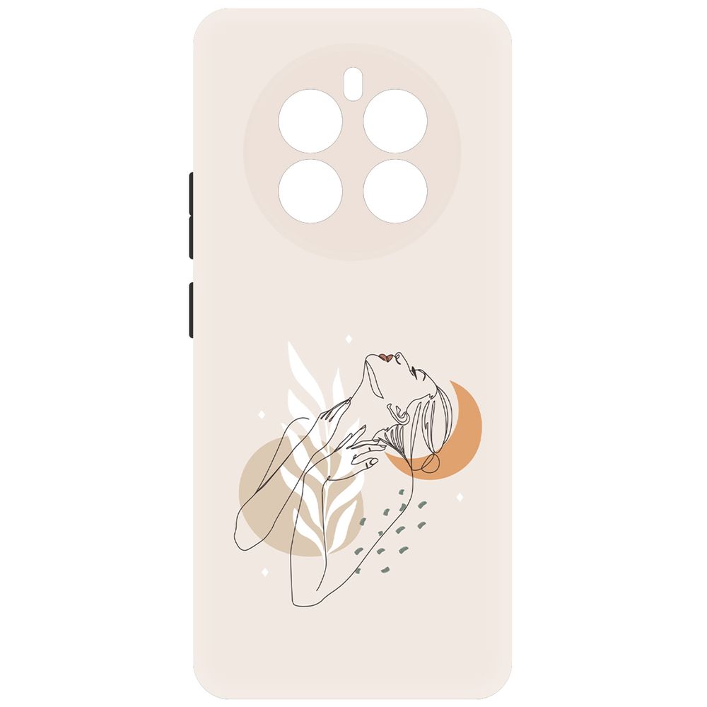 

Чехол-накладка Krutoff Soft Case Женственность для Realme 12+ 5G черный