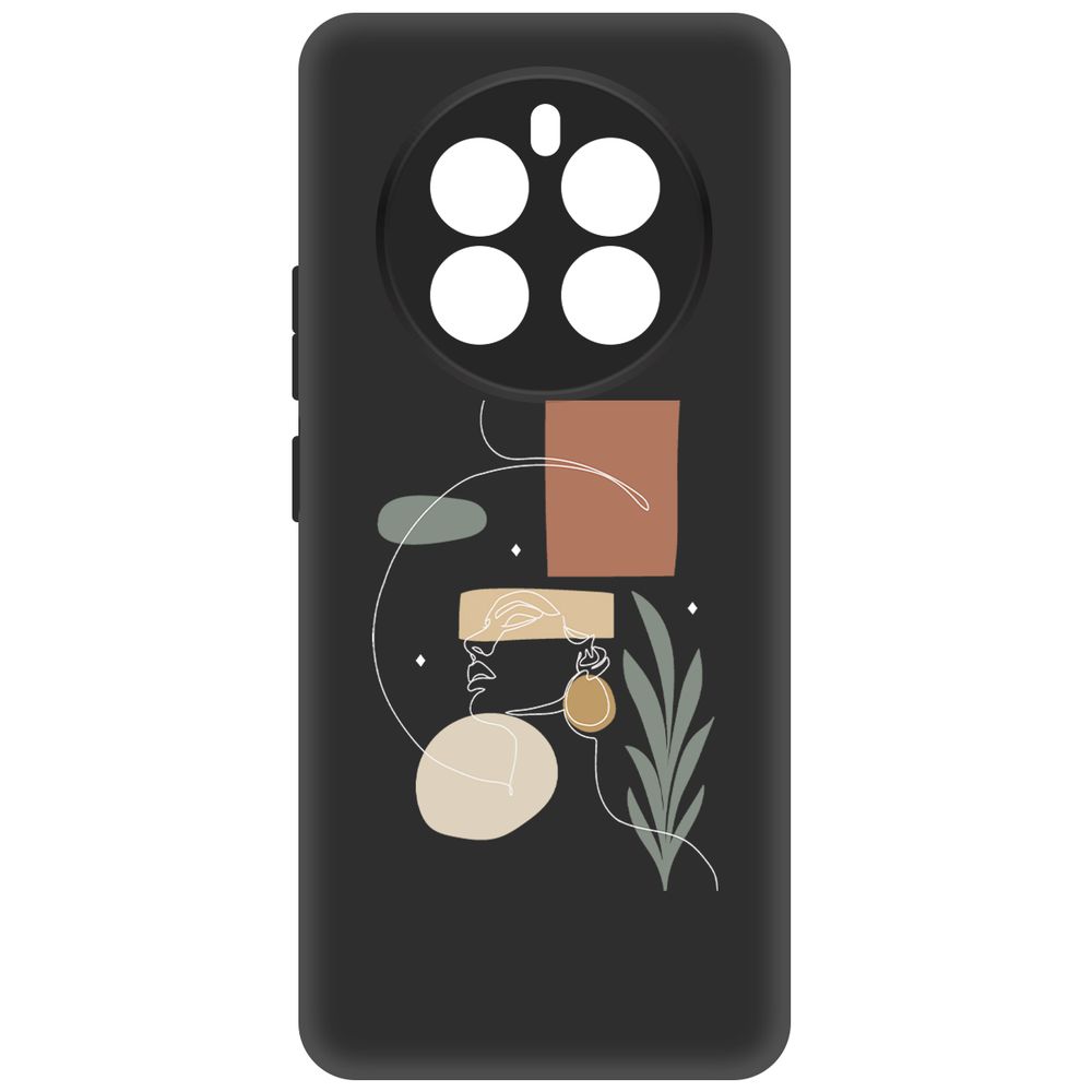 

Чехол-накладка Krutoff Soft Case Элегантность для Realme 12+ 5G черный