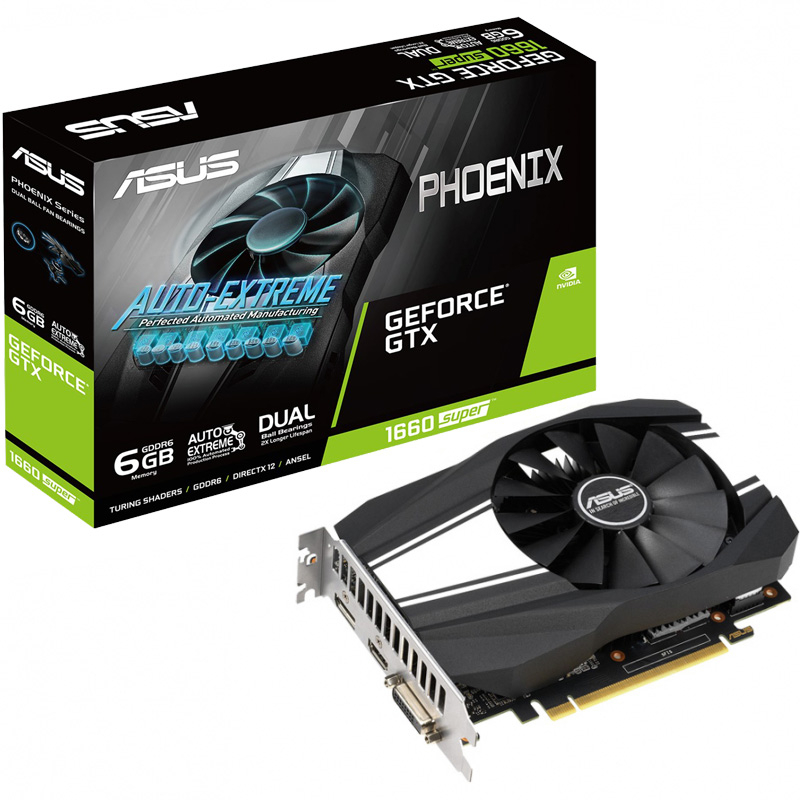 фото Видеокарта asus phoenix geforce gtx 1660 super (90yv0dt1-m0na00)