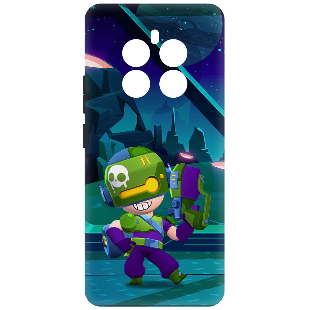

Чехол-накладка Krutoff Soft Case Brawl Stars - Контрабандистка Пенни для Realme 12+ 5G, Черный