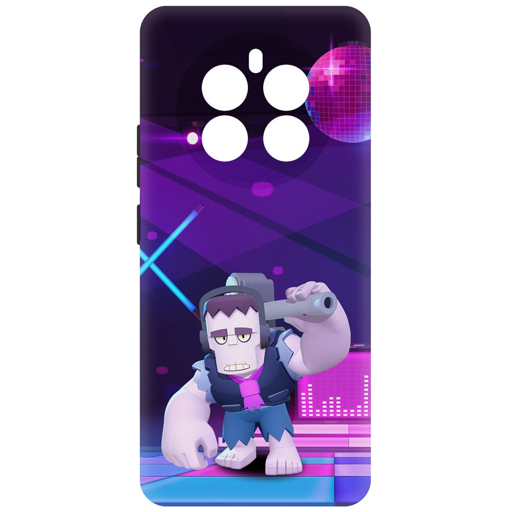 

Чехол-накладка Krutoff Soft Case Brawl Stars - Фрэнк для Realme 12+ 5G черный