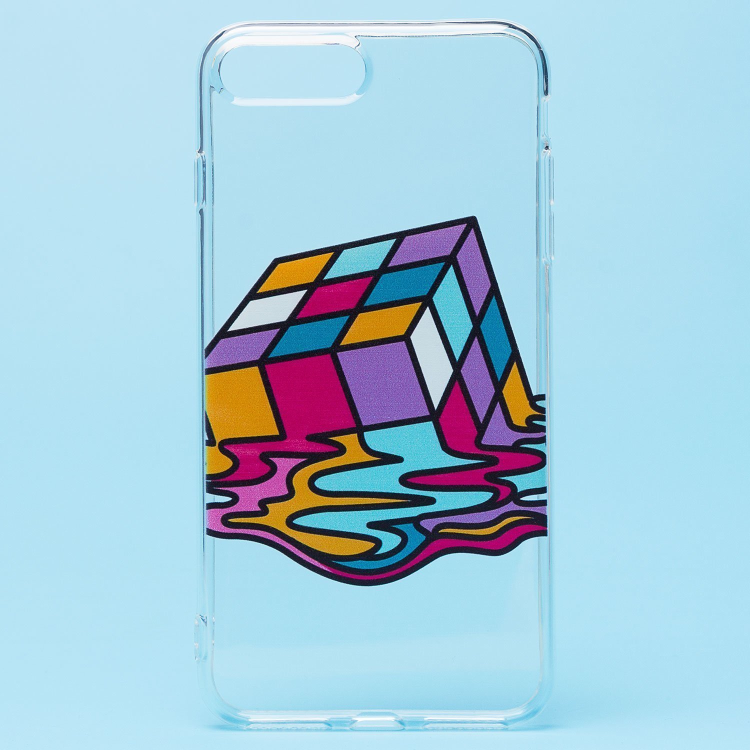 

Чехол iPhone 7 Plus, iPhone 8 Plus силиконовый (рис. 225/001), Прозрачный, iPhone 7 Plus