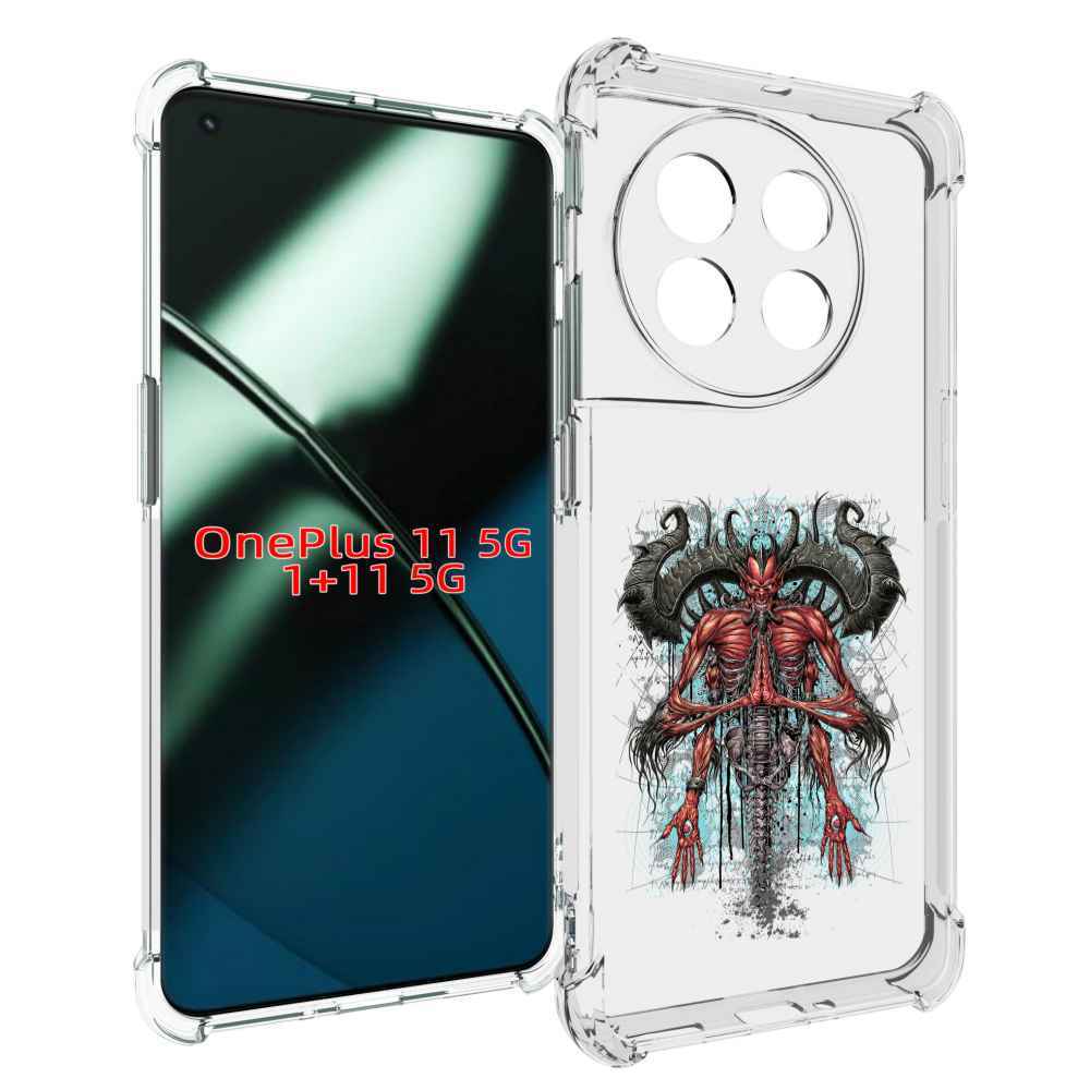 

Чехол MyPads дьявол для OnePlus 11, Прозрачный, Tocco
