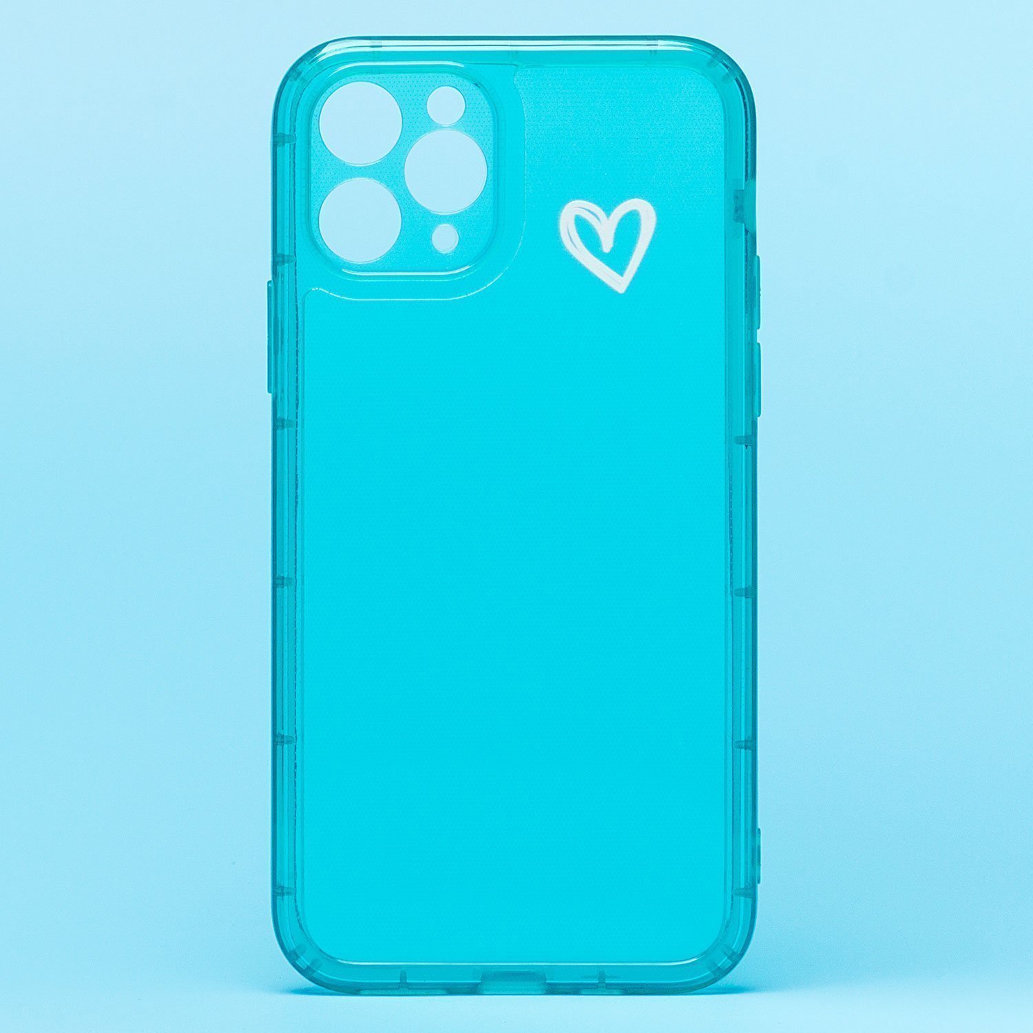 Чехол iPhone 11 Pro силиконовый (рис. 250) <мятный>
