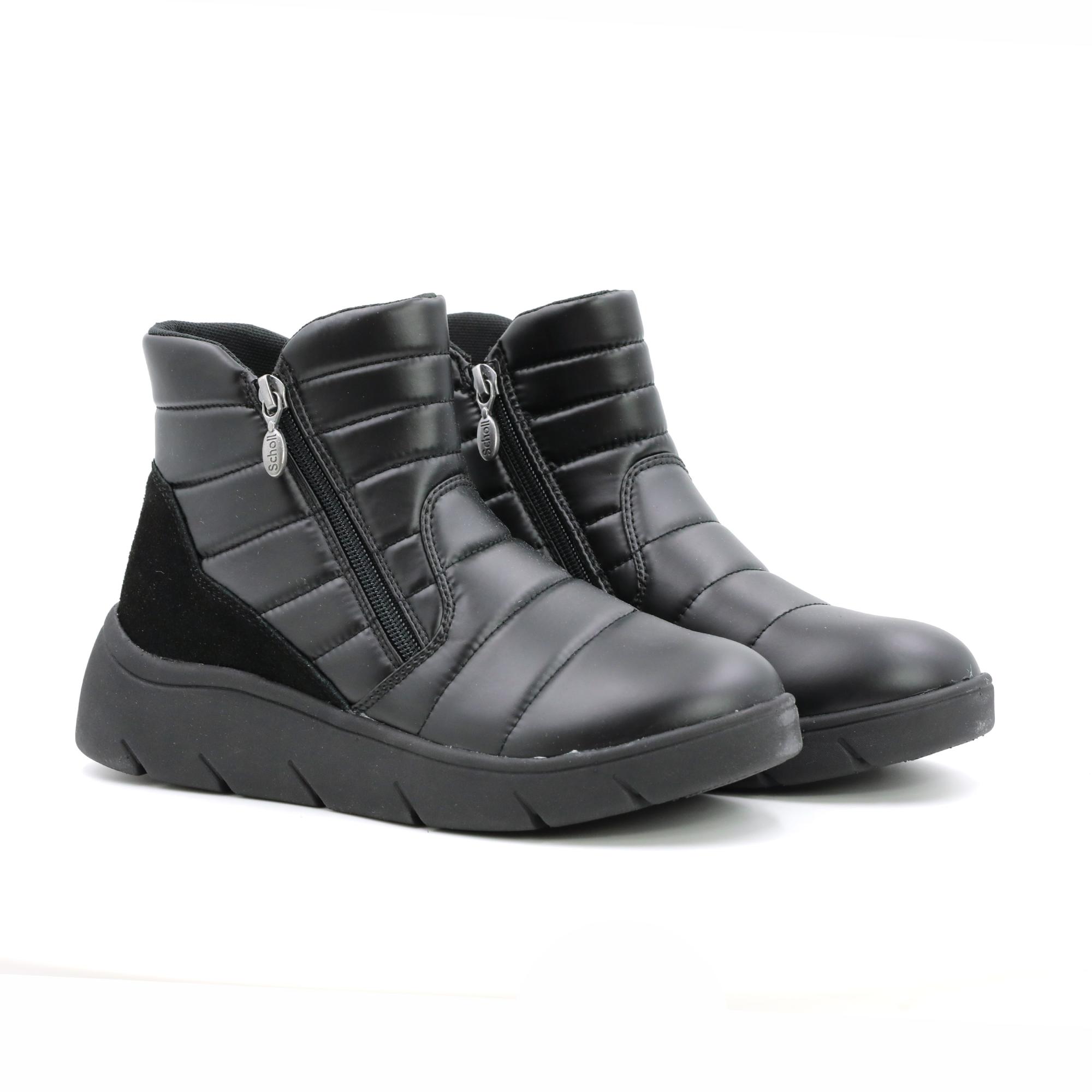 

Полусапоги женские Scholl APRICA F302351004 черные 40 EU, Черный, APRICA F302351004