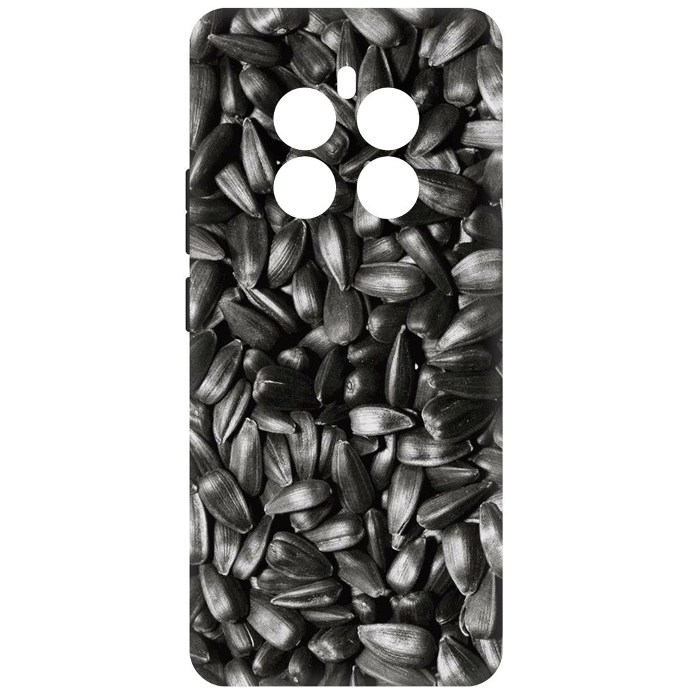 

Чехол-накладка Krutoff Soft Case Семечки для Realme 12+ 5G черный