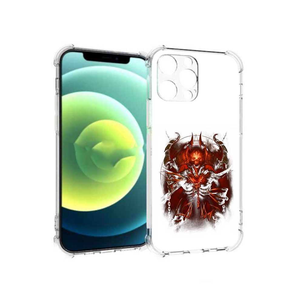 

Чехол MyPads Tocco для Apple iPhone 13 Pro яркий демон (PT163086.612.708), Прозрачный, Tocco