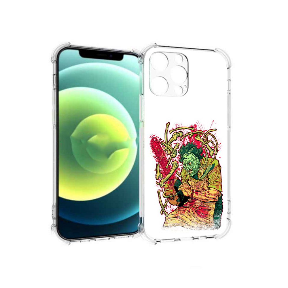 

Чехол MyPads Tocco для Apple iPhone 13 Pro яркий мясник (PT163086.612.711), Прозрачный, Tocco