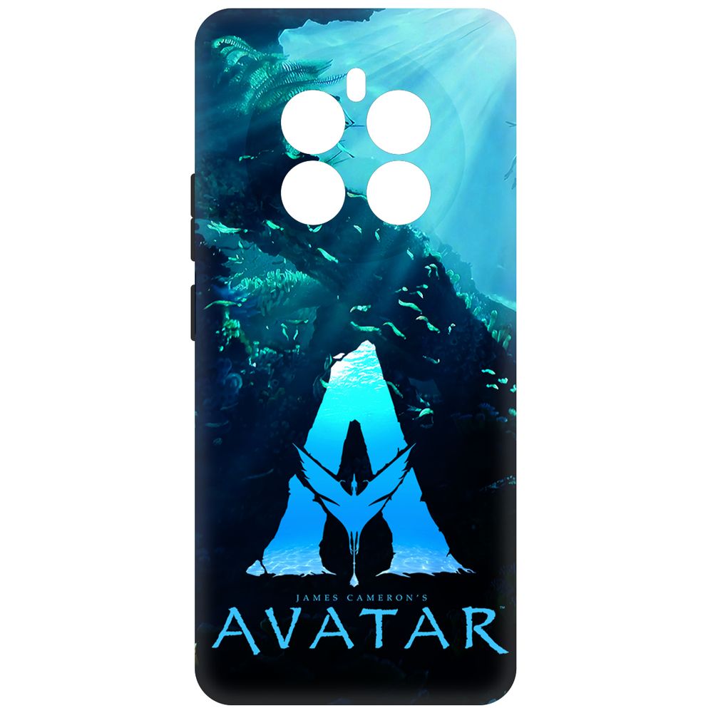 

Чехол-накладка Krutoff Soft Case Аватар - Цветное лого для Realme 12+ 5G черный