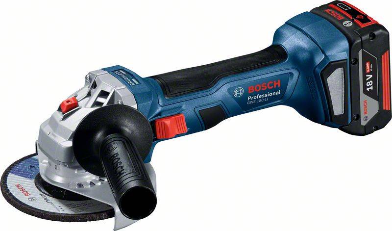 Аккумуляторная угловая шлифмашина Bosch GWS 180-LI 0.601.9H9.0R0