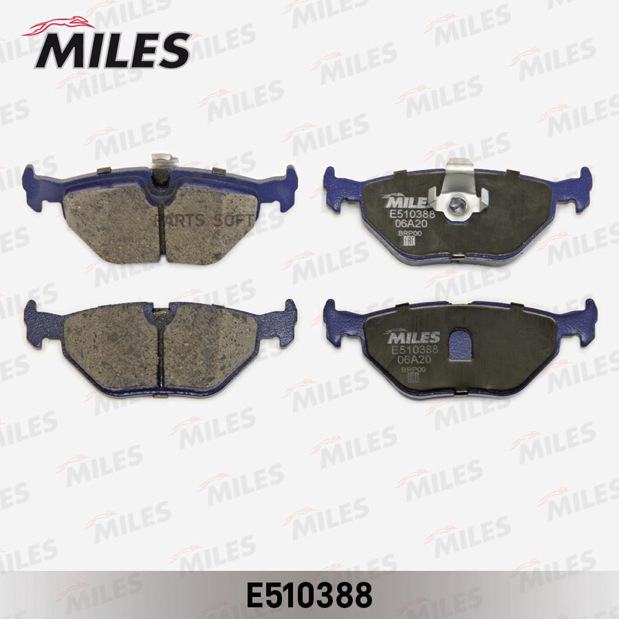 

Тормозные колодки Miles дисковые E510388