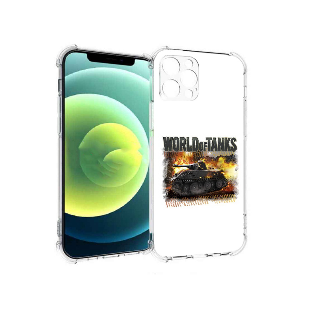 

Чехол MyPads Tocco для Apple iPhone 12 Pro Мир танков-2 (PT157529.613.118), Прозрачный, Tocco