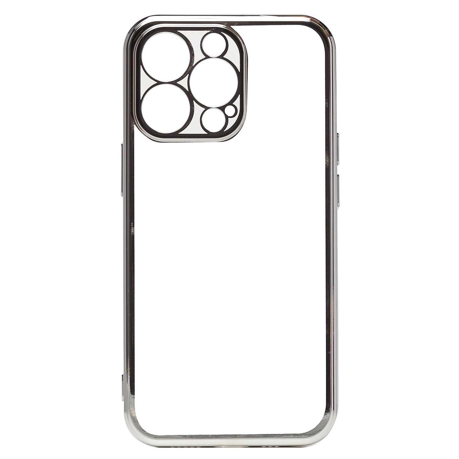 

Чехол iPhone 13 Pro силиконовый Pilot с закрытой камерой <серебристый>, iPhone 13 Pro