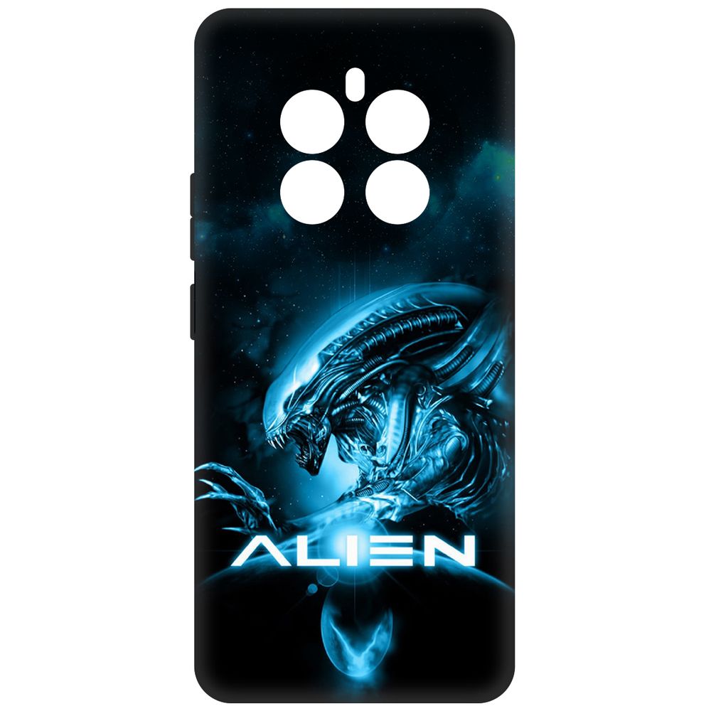 

Чехол-накладка Krutoff Soft Case Чужой. Космос для Realme 12+ 5G черный