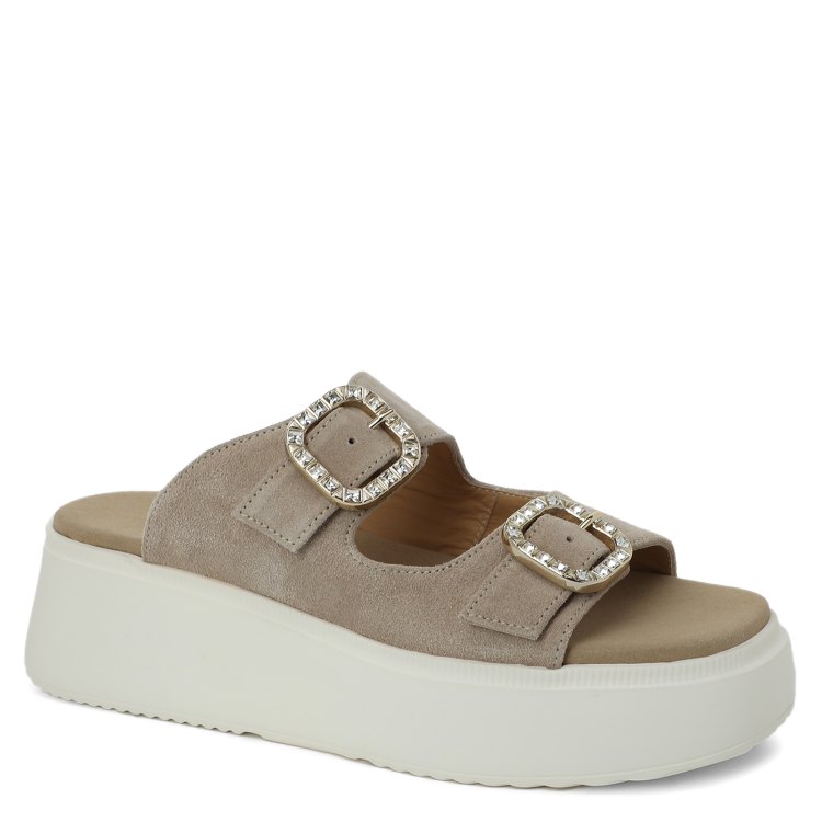 

Шлепанцы женские Giovanni Fabiani S23719 бежевые 40 EU, Бежевый, S23719