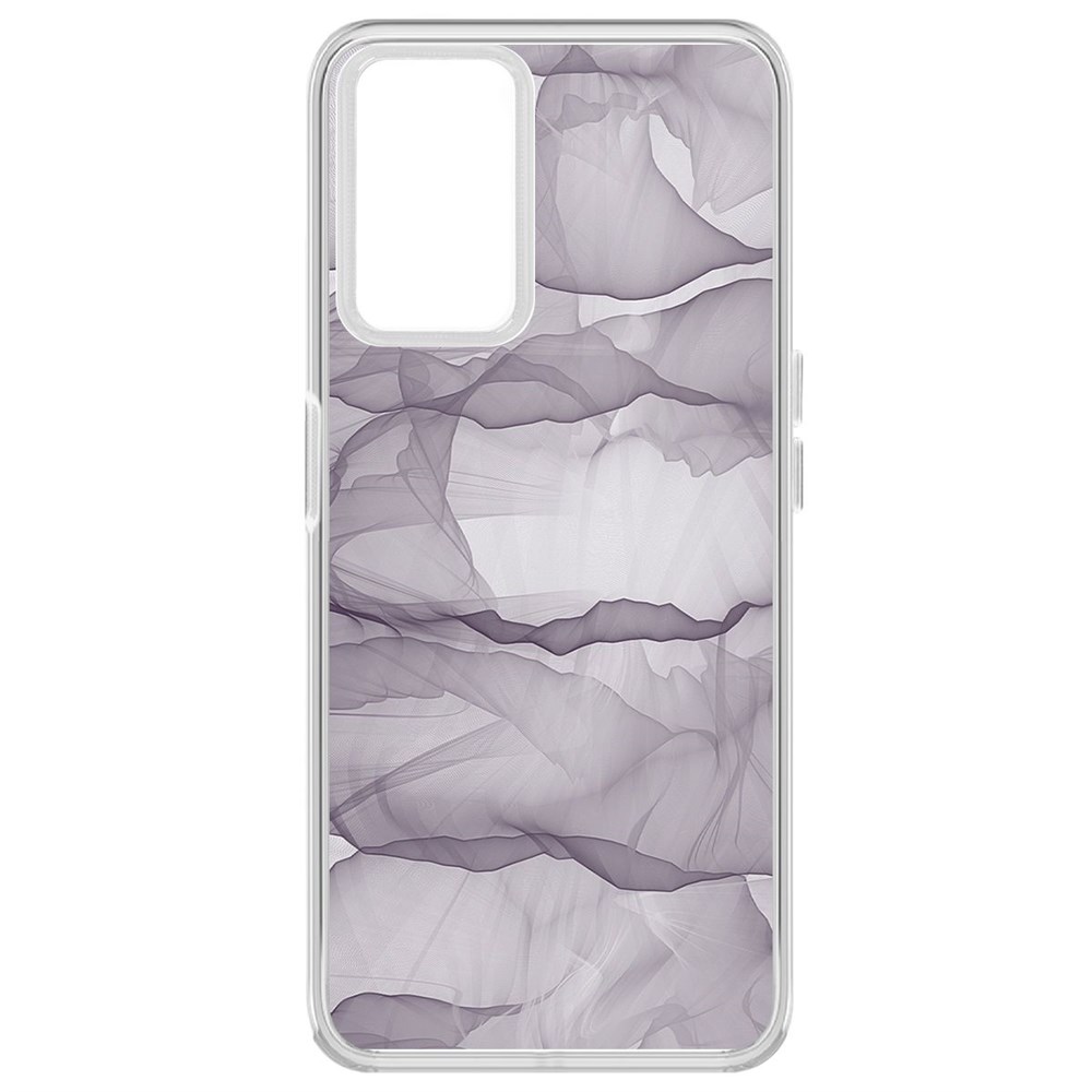 

Чехол-накладка Krutoff Clear Case Абстракт 1 для Realme 9i, Прозрачный