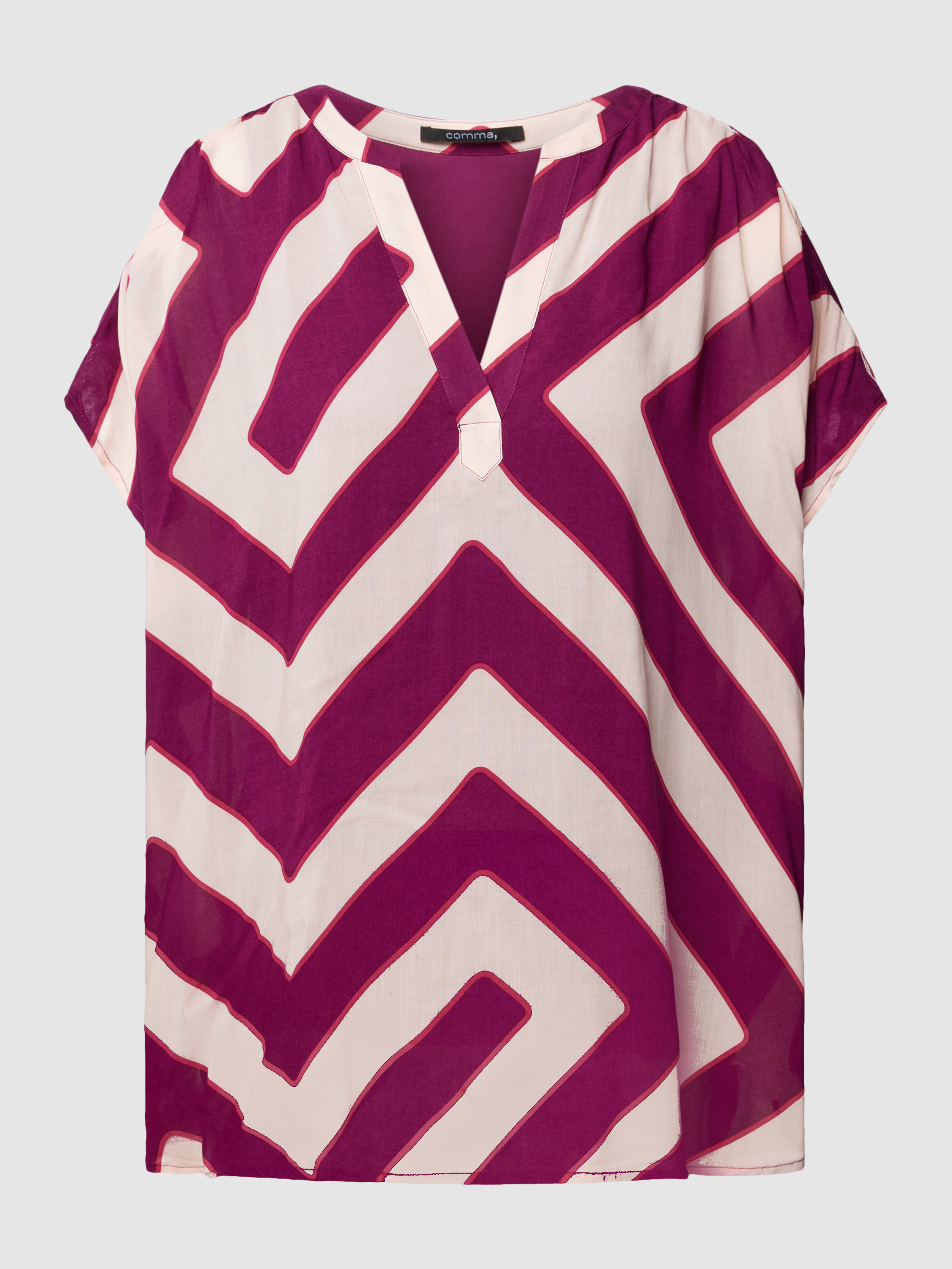 

Блуза женская COMMA, 1832610 бордовая XS (доставка из-за рубежа), Бордовый, 1832610