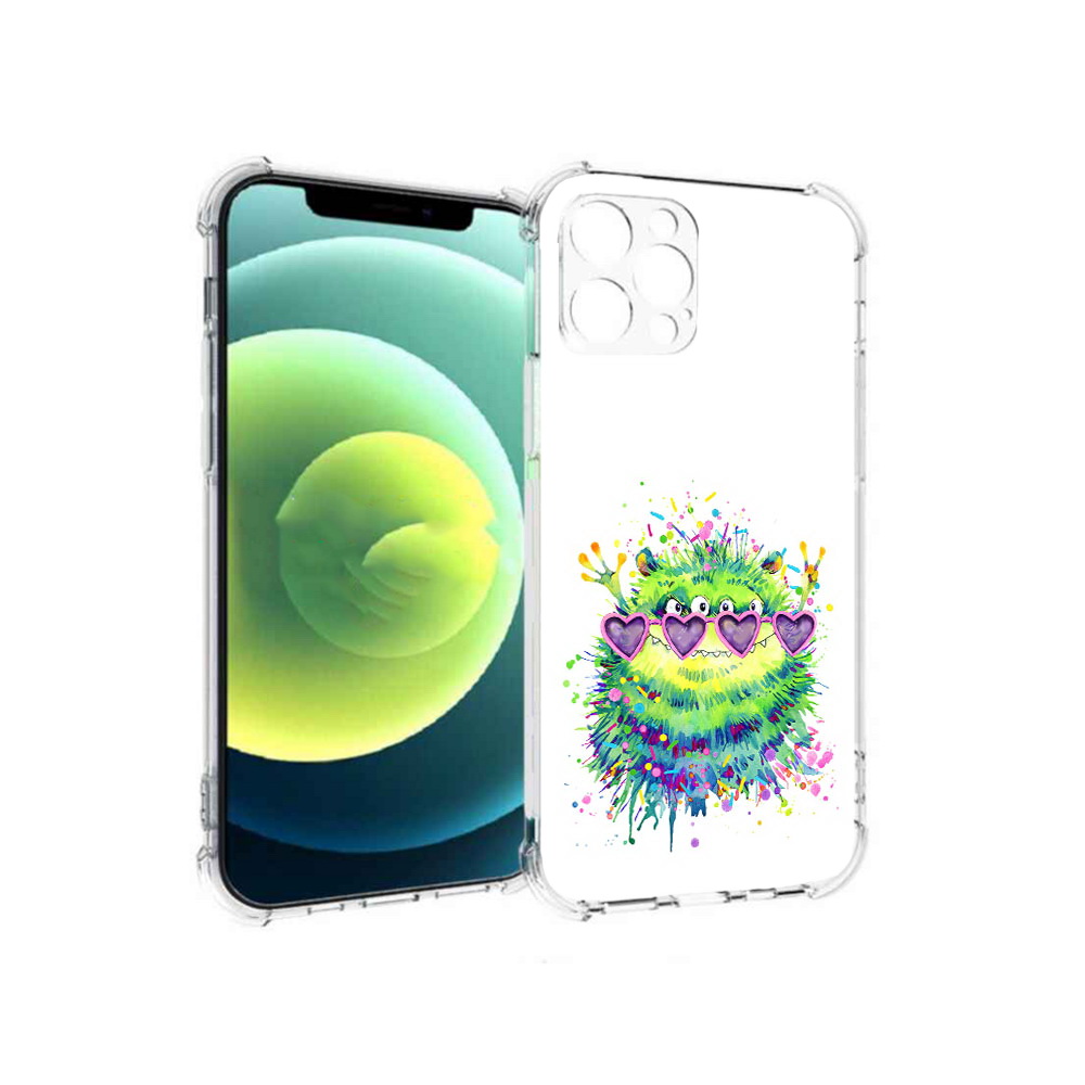 

Чехол MyPads Tocco для Apple iPhone 12 Pro Пушистый персонаж (PT157529.613.142), Прозрачный, Tocco