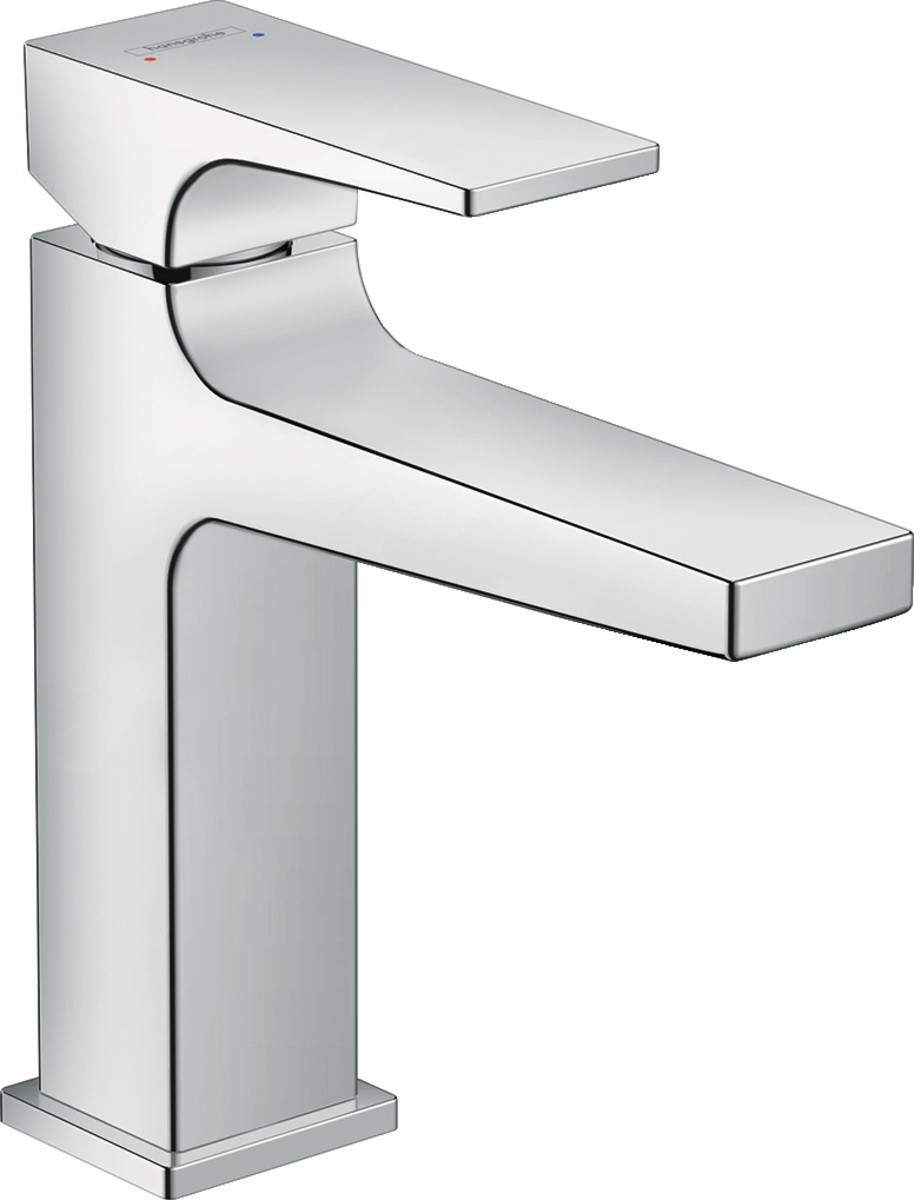 фото Смеситель для раковины hansgrohe metropol hg 32507000 117 мм, push-open хром