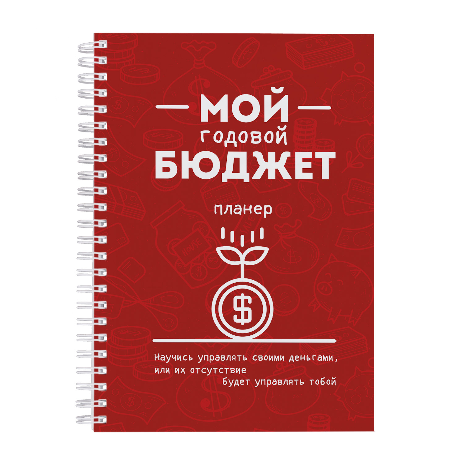 

Ежедневник Выручалкин Мой годовой бюджет, bk037, А5, 55 листов, bk037