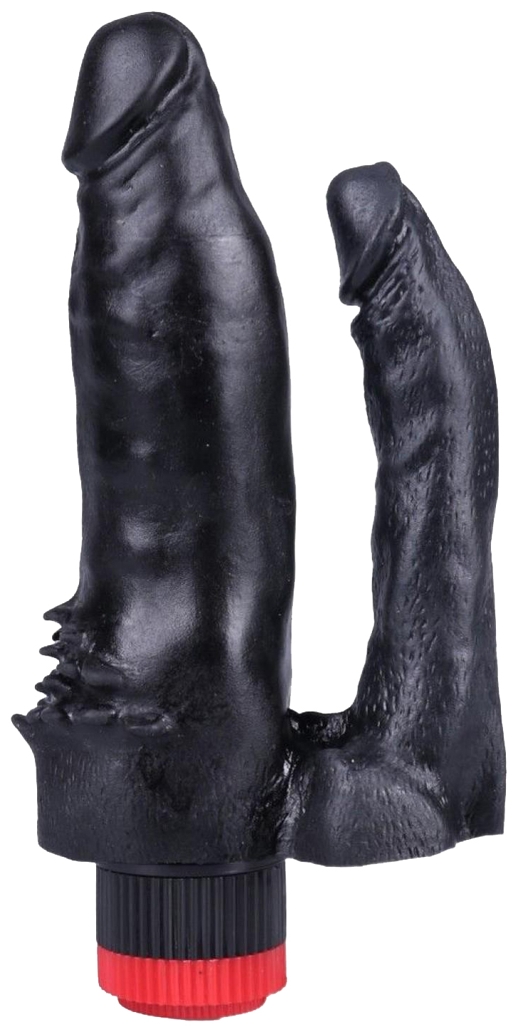 Черный сдвоенный вибратор №11 15,5 см Сумерки богов VC 352-11 BX DD