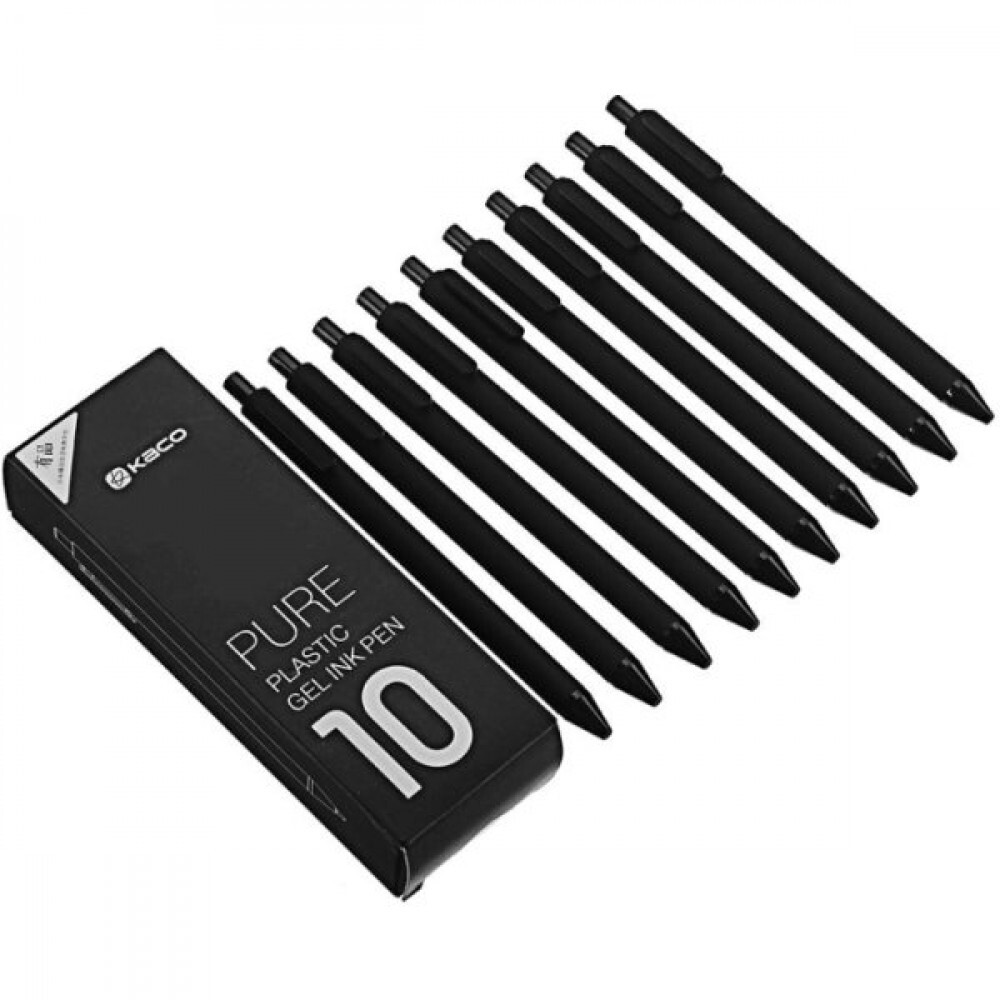 

Набор ручек KACO Book Source Gel Pen K1015 10 шт, черные, Book Source Gel Pen K1015