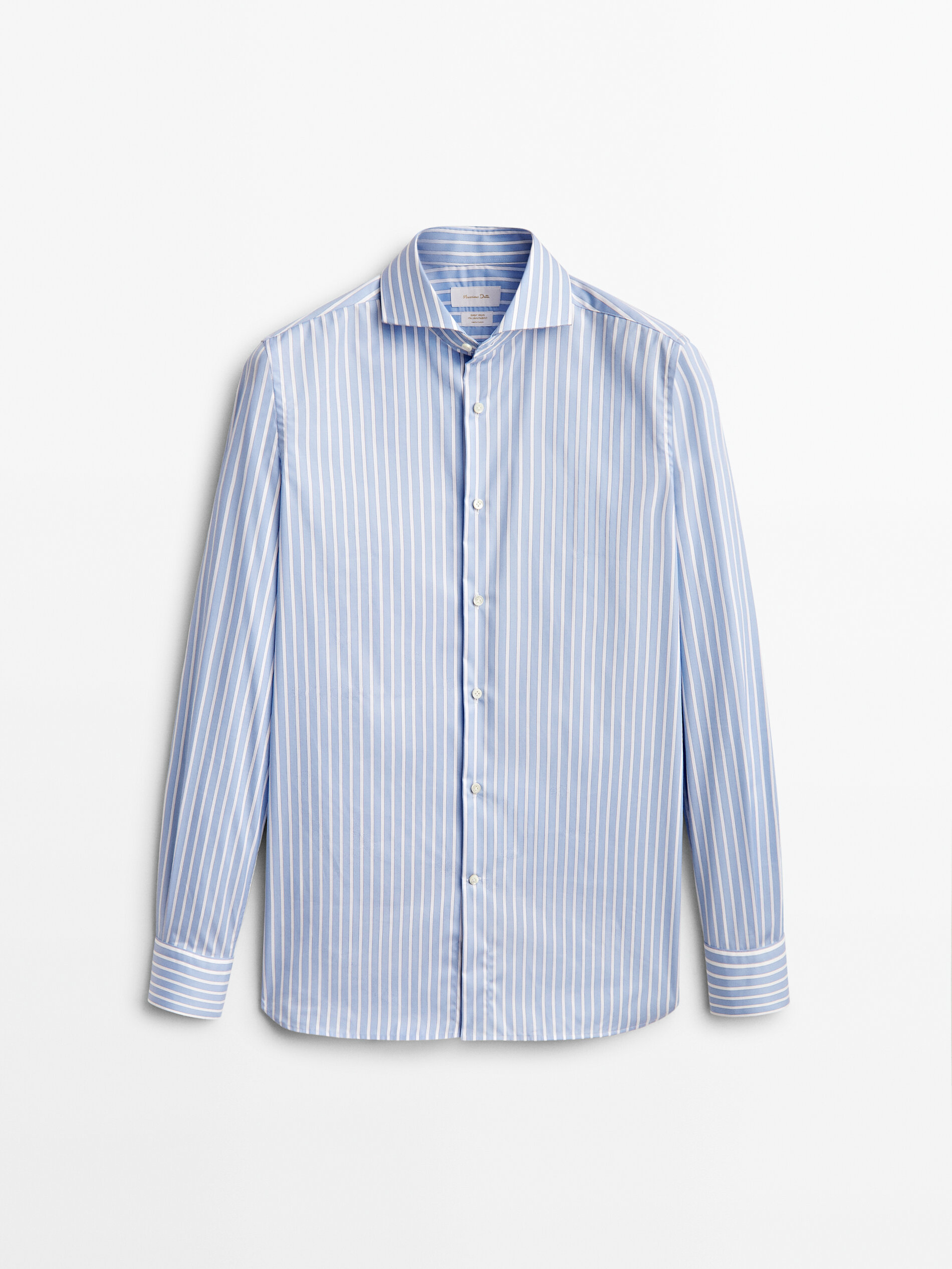 

Рубашка мужская Massimo Dutti 00162386403 голубая 42, 00162386403