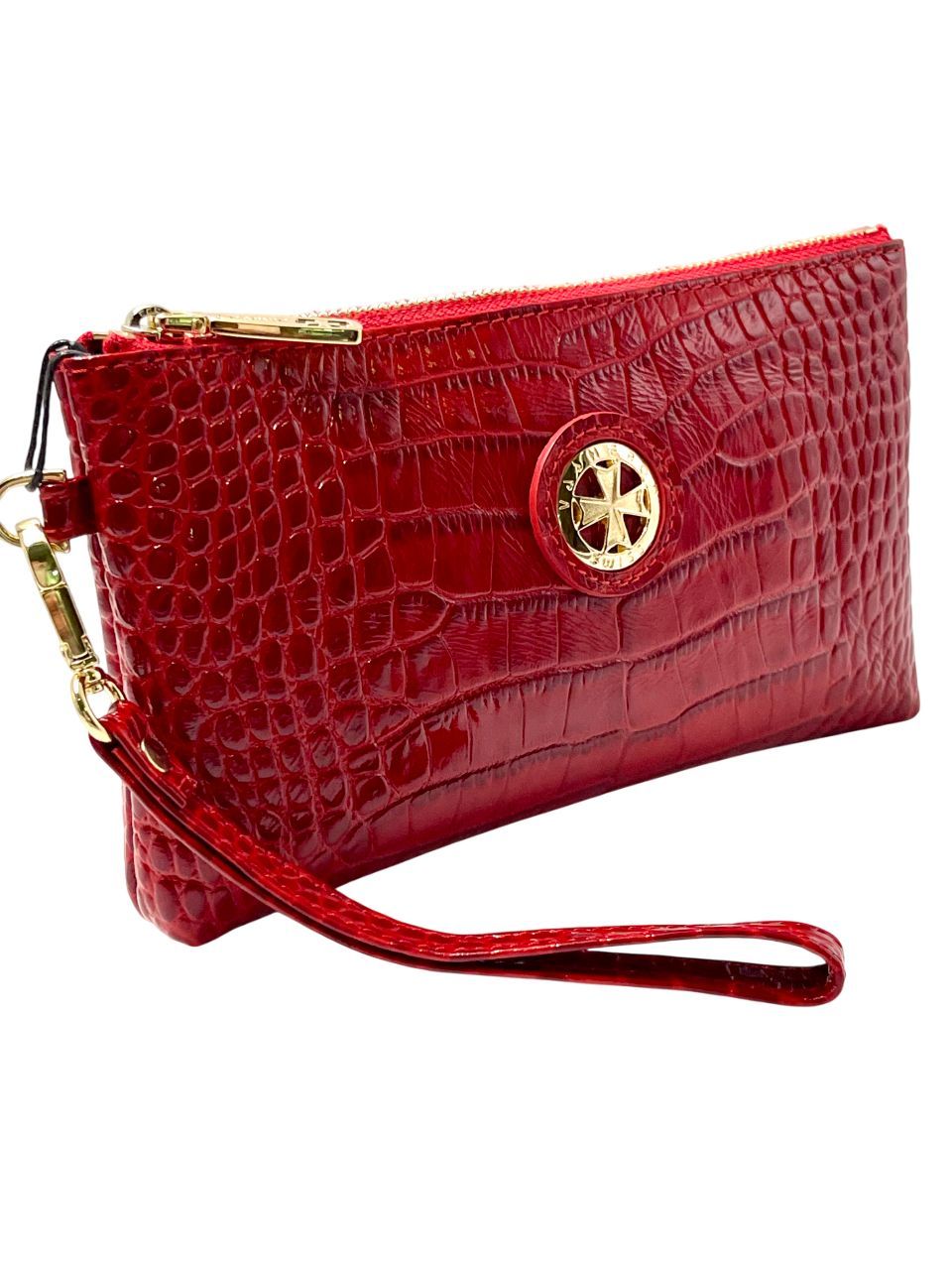 

Сумка женская Narvin 9247, croco red, Красный, 9247