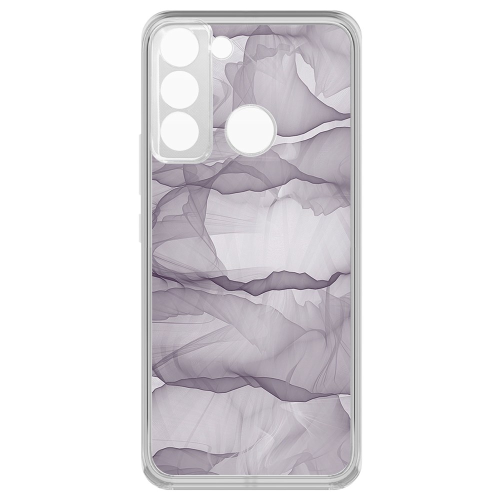 

Чехол-накладка Krutoff Clear Case Абстракт 1 для TECNO POP 5 LTE, Прозрачный