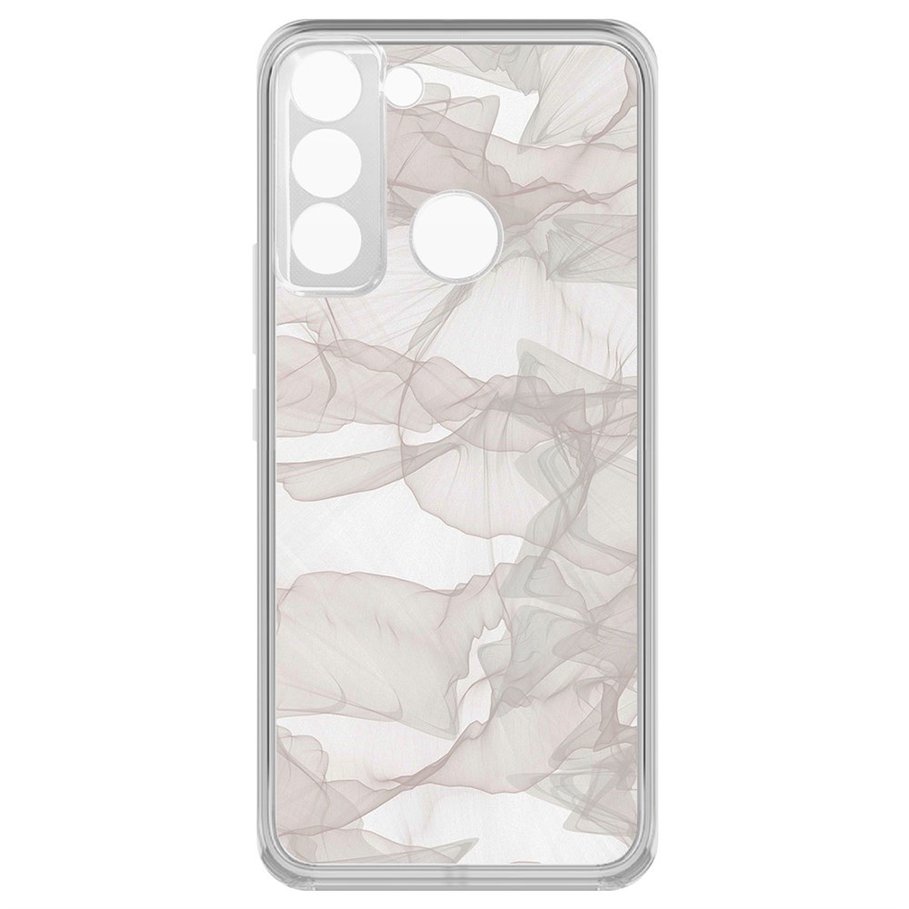 

Чехол-накладка Krutoff Clear Case Абстракт 3 для TECNO POP 5 LTE, Прозрачный