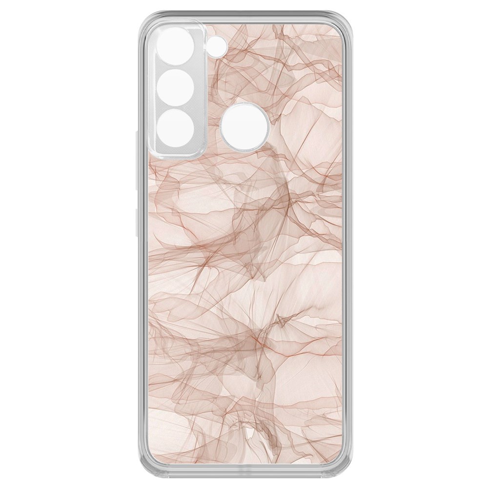 

Чехол-накладка Krutoff Clear Case Абстракт 5 для TECNO POP 5 LTE, Прозрачный