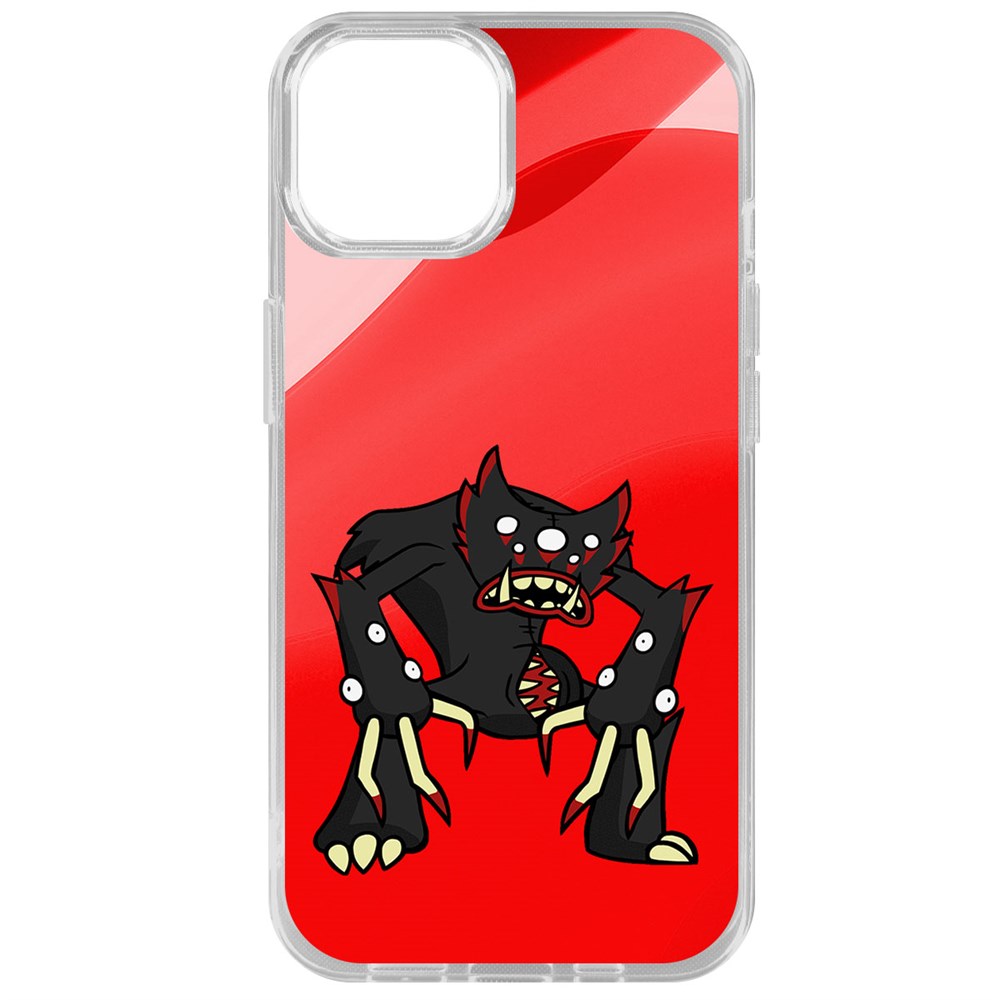

Чехол-накладка Krutoff Clear Case Хаги Ваги - Килли Вилли для iPhone 14, Прозрачный
