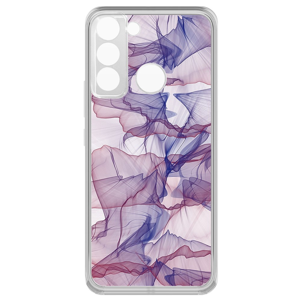 

Чехол-накладка Krutoff Clear Case Абстракт 15 для TECNO POP 5 LTE, Прозрачный