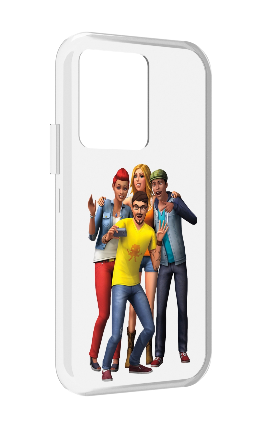 

Чехол MyPads sims для Vivo iQOO 10, Прозрачный, Tocco