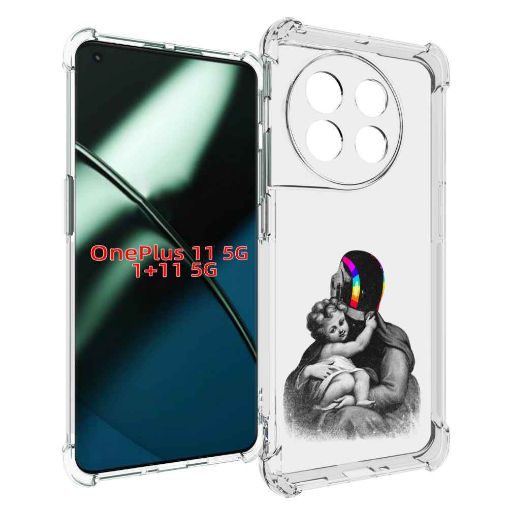 

Чехол MyPads защитник в шлеме для OnePlus 11, Прозрачный, Tocco
