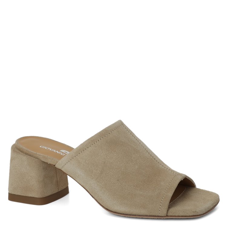 

Шлепанцы женские Giovanni Fabiani S23638 бежевые 41 EU, S23638