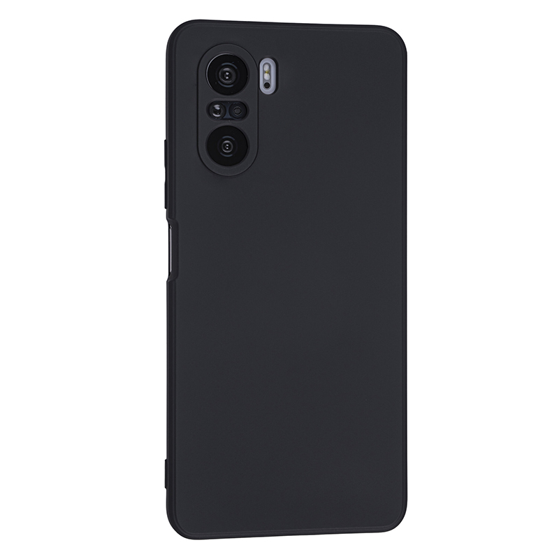 

Чехол силиконовый для Poco F3/Mi 11I/K40/K40 Pro+, с защитой камеры, X-case, черный