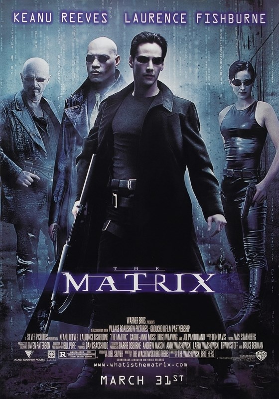 

Постер к фильму "Матрица" (The Matrix) A4