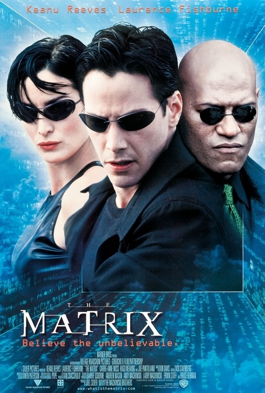 

Постер к фильму "Матрица" (The Matrix) 50x70 см
