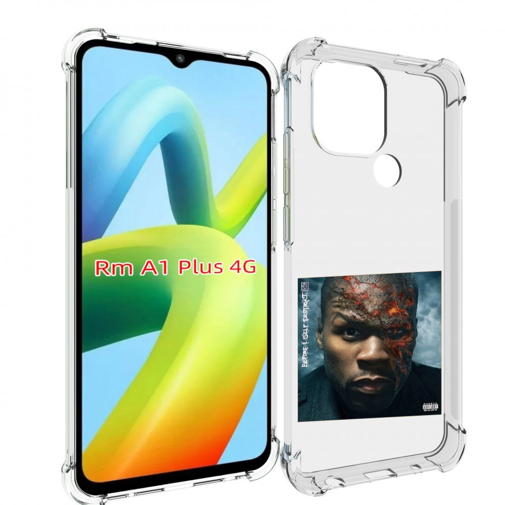 

Чехол MyPads 50 Cent - Before I Self Destruct мужской для Xiaomi Redmi A1 Plus +, Прозрачный, Tocco