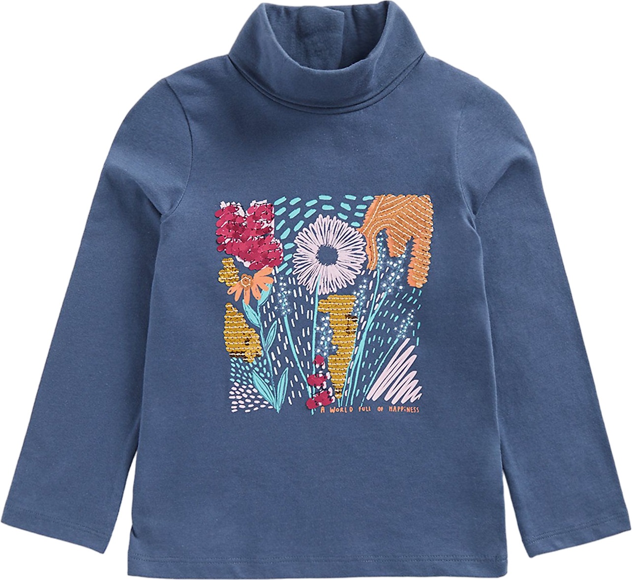 

Водолазка детская Mothercare MC-CA508, темно-синий, 134, MC-CA508