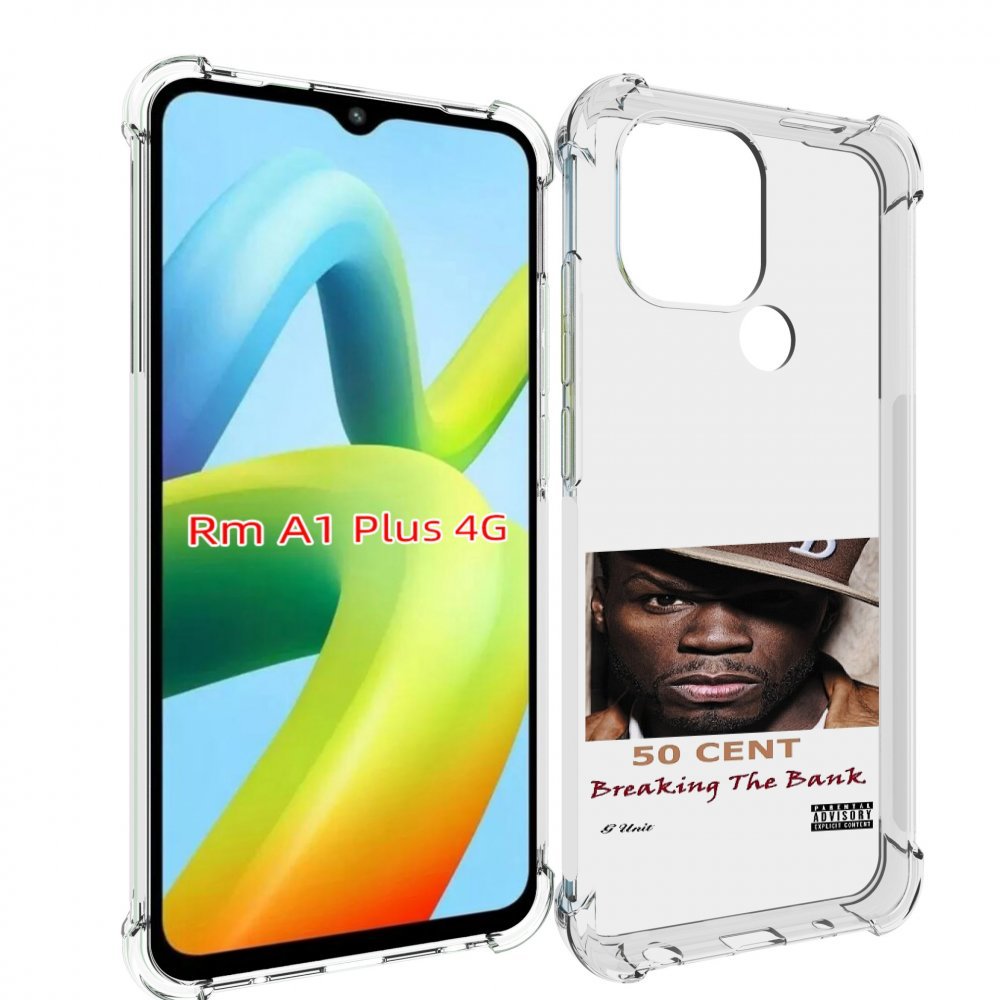 

Чехол MyPads 50 Cent - Breaking The Bank для Xiaomi Redmi A1 Plus +, Прозрачный, Tocco