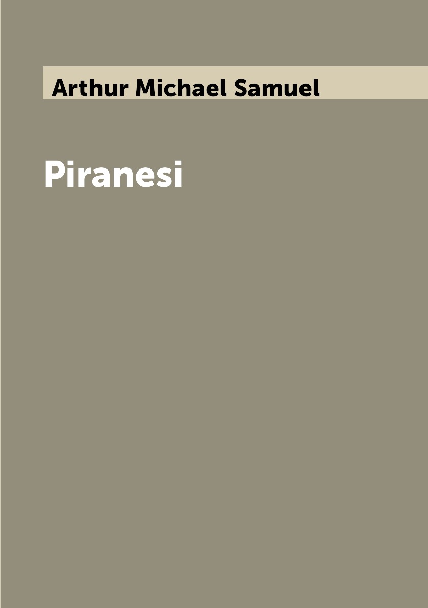 

Piranesi