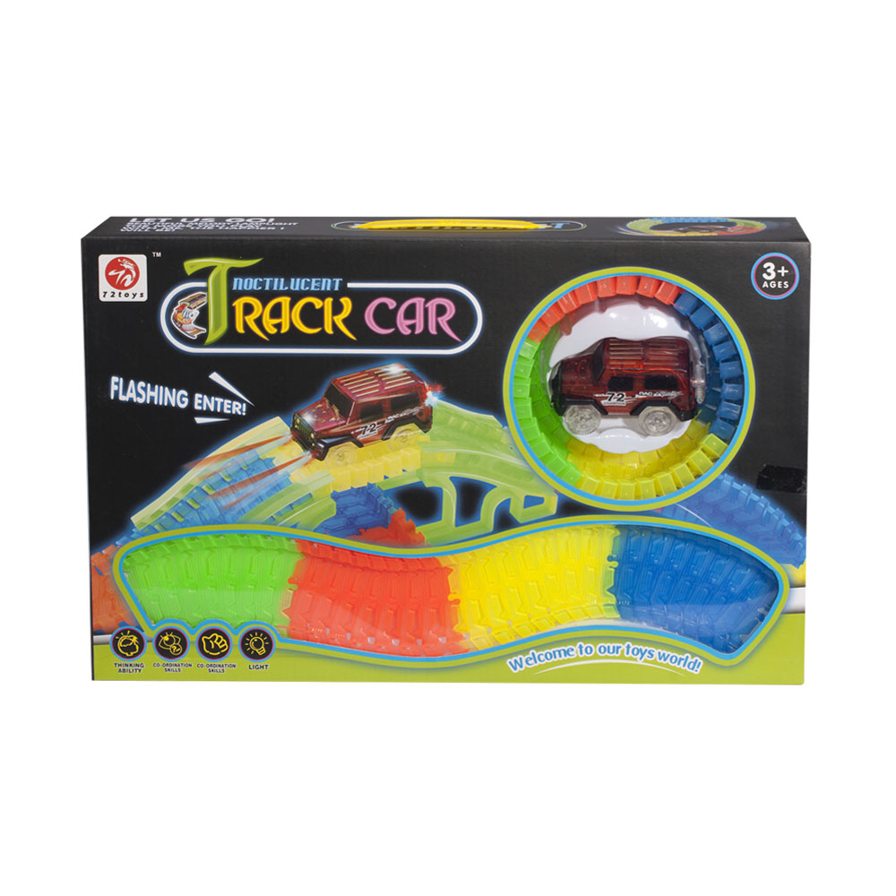 

Машинка с гоночным треком Maya Toys 7203, Разноцветный