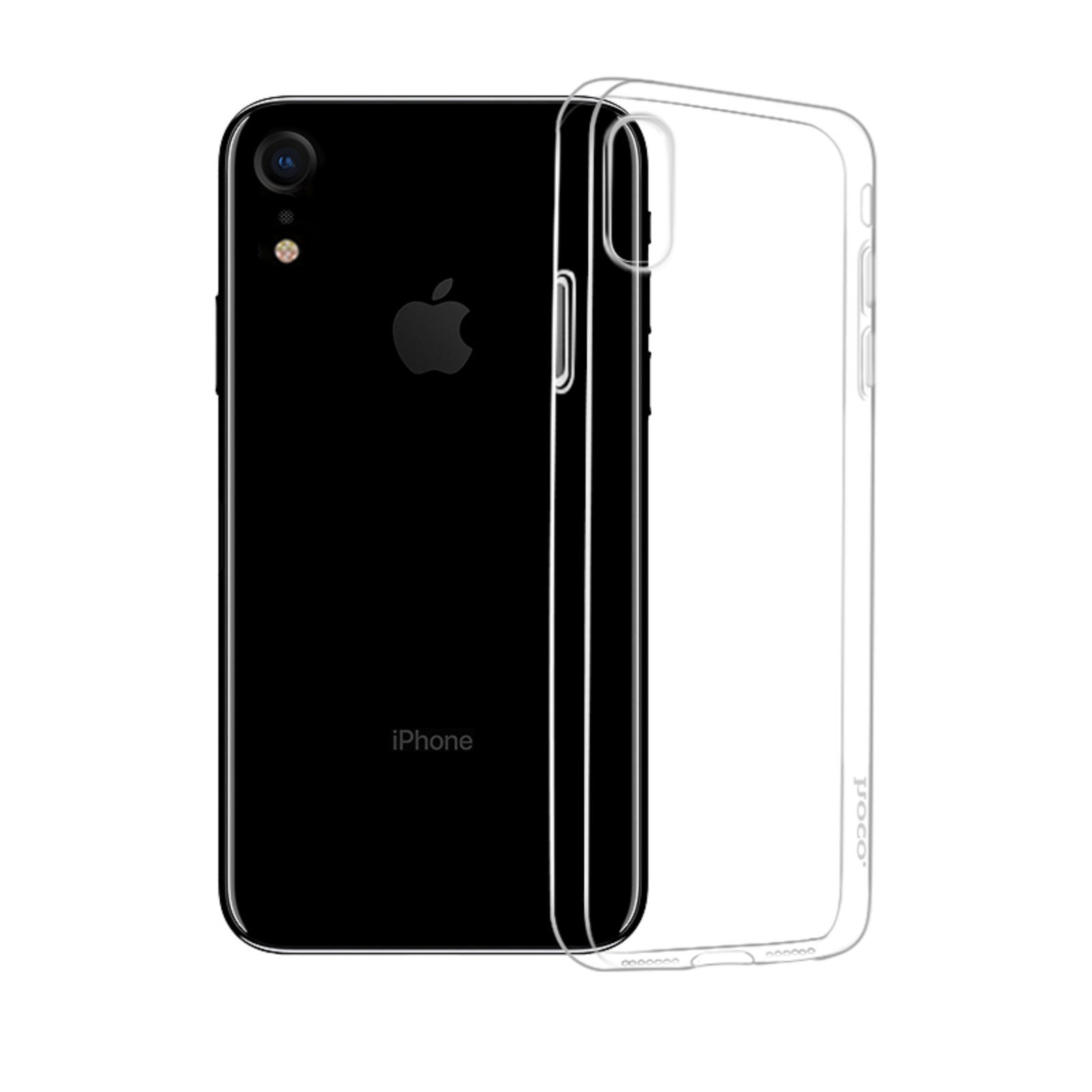 

Чехол Hoco, для iPhone XR, полиуретан (TPU), толщина 0.8 мм, прозрачный