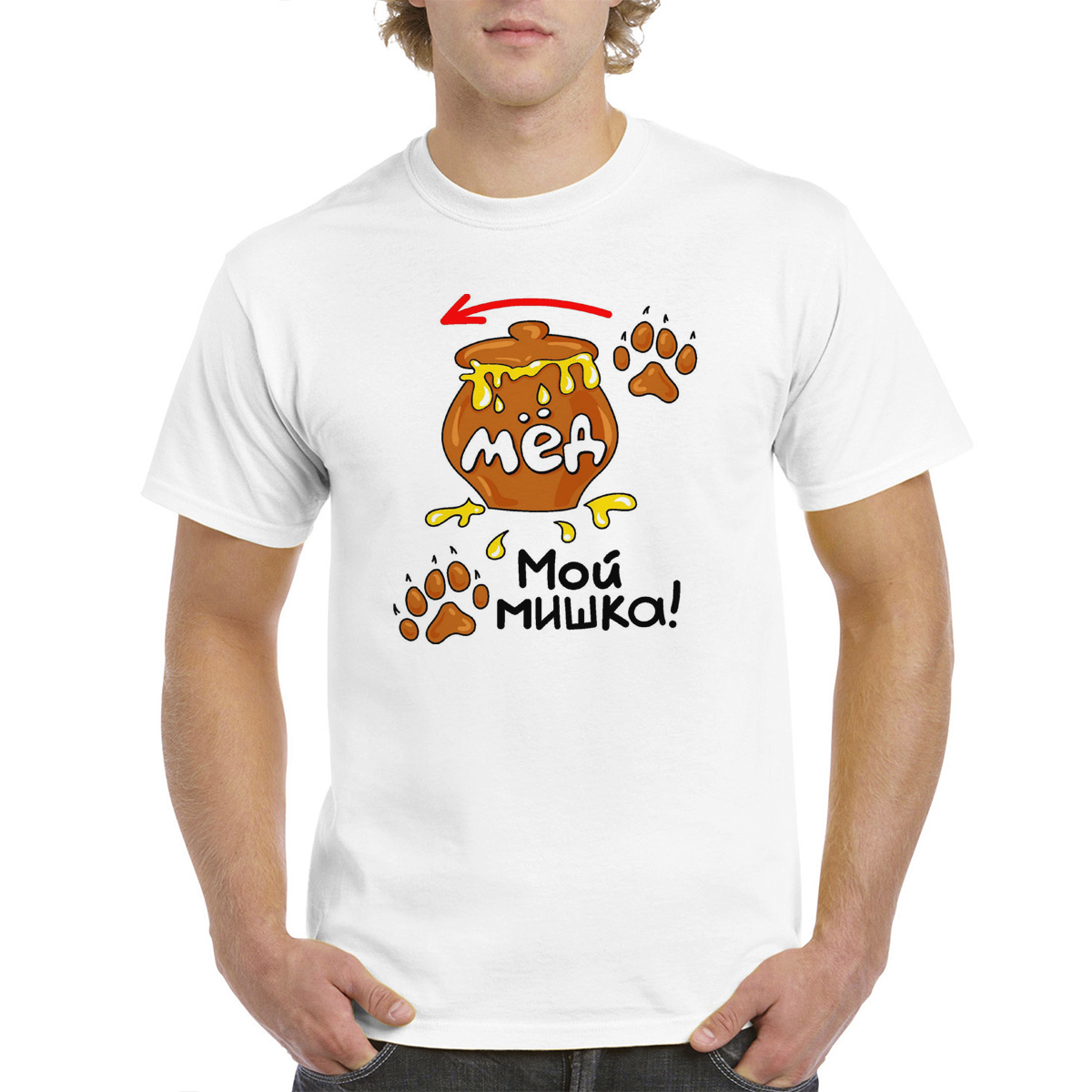 

Футболка женская CoolPodarok M0114020 белая 54 RU, Белый, M0114020
