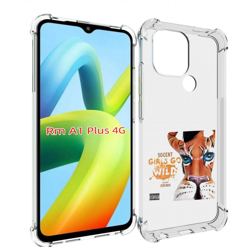 

Чехол MyPads 50 Cent Feat для Xiaomi Redmi A1 Plus +, Прозрачный, Tocco