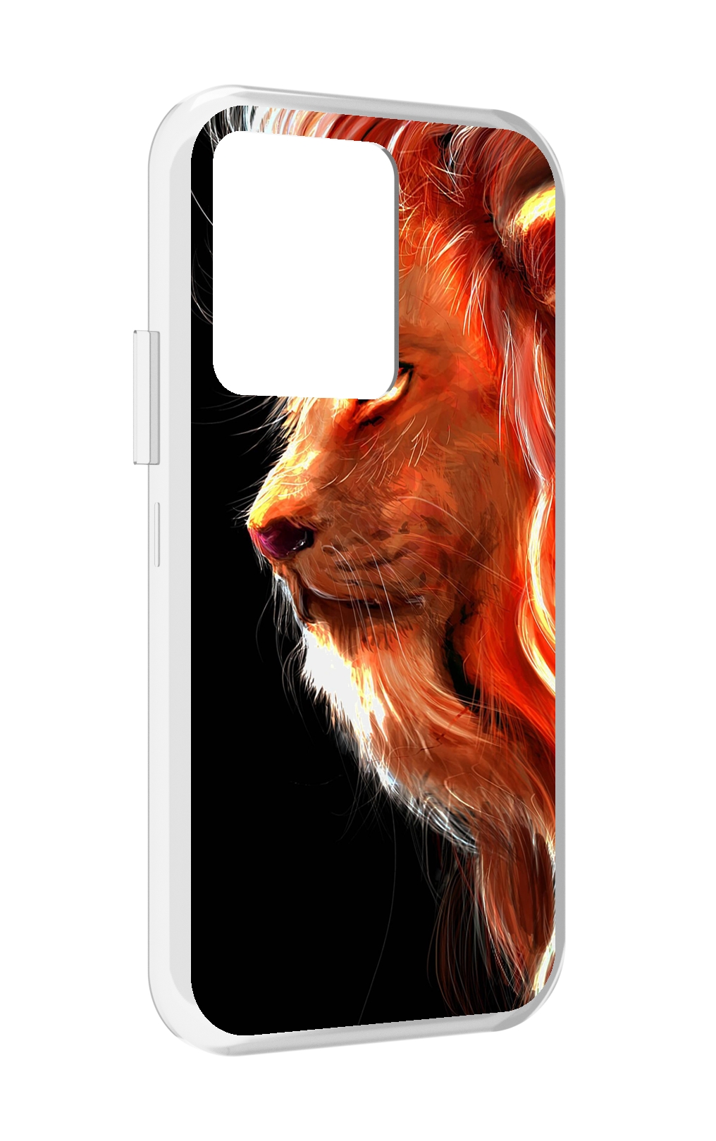 

Чехол MyPads Арт-рисунок-льва мужской для Vivo iQOO 10, Прозрачный, Tocco