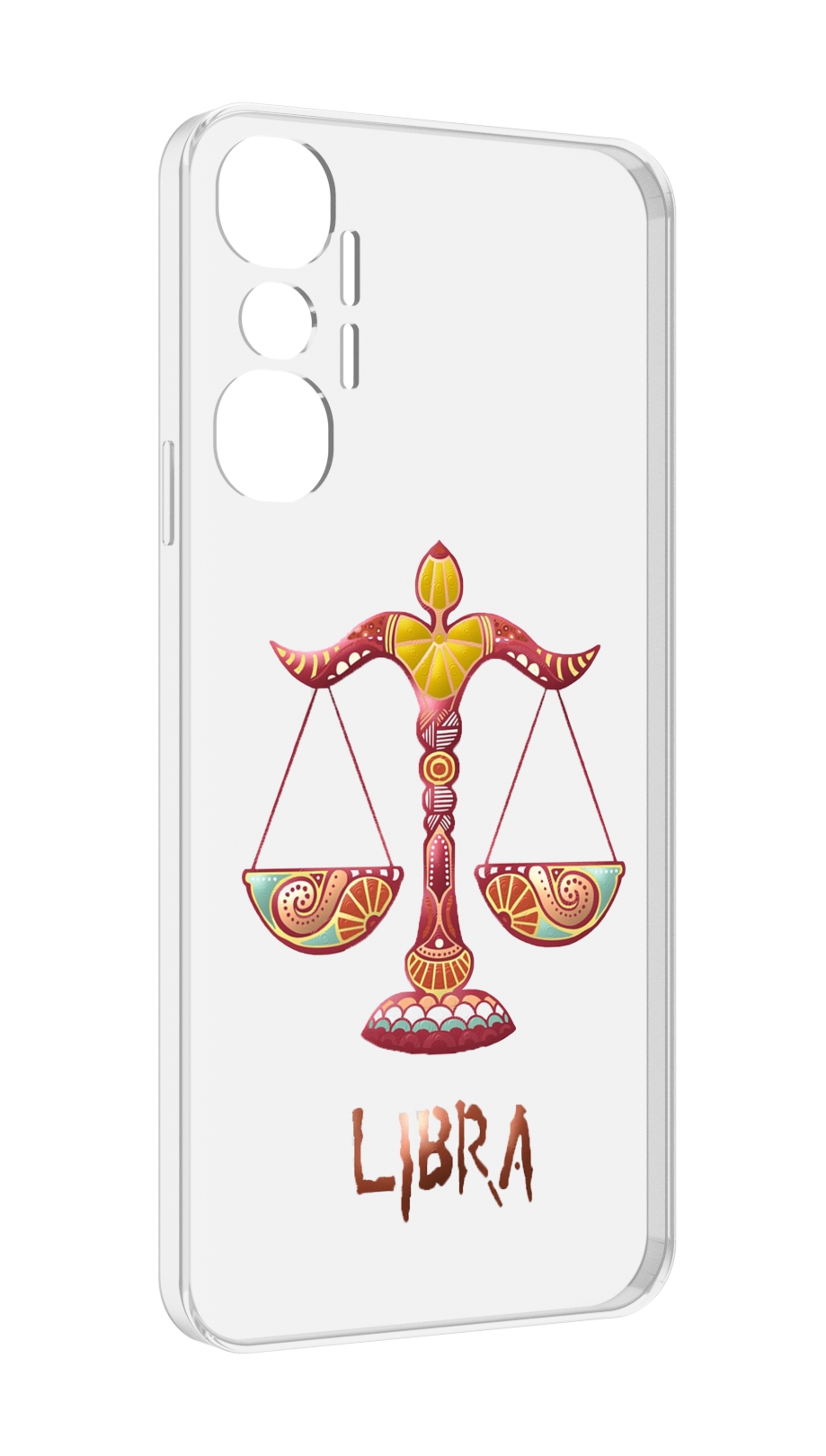 

Чехол MyPads знак-зодиака-весы-8 для Infinix Hot 20 4G, Прозрачный, Tocco
